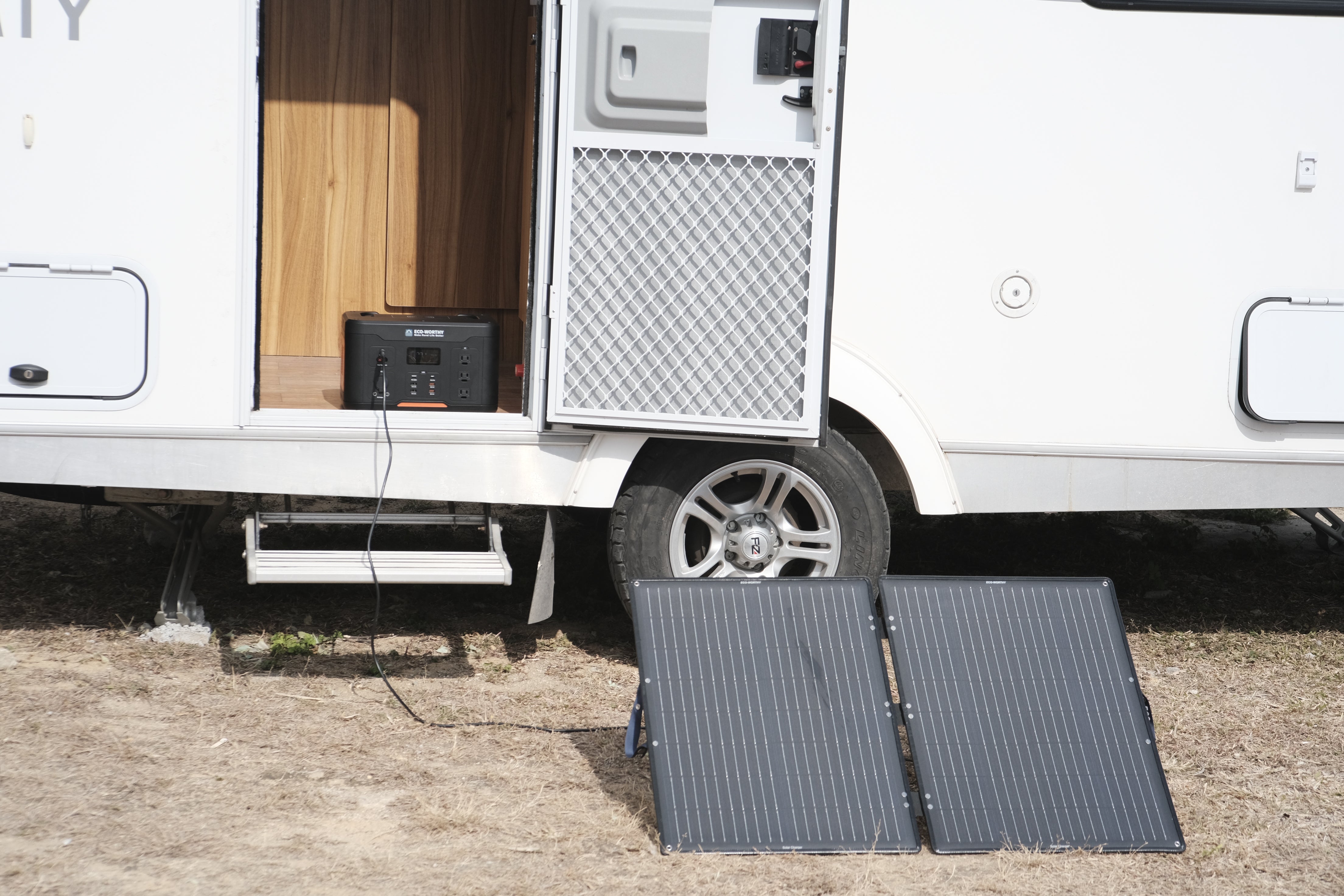 Preguntas más frecuentes e instrucciones de resolución de problemas con respecto al kit de panel plegable ECO-WORTHY de 120 W