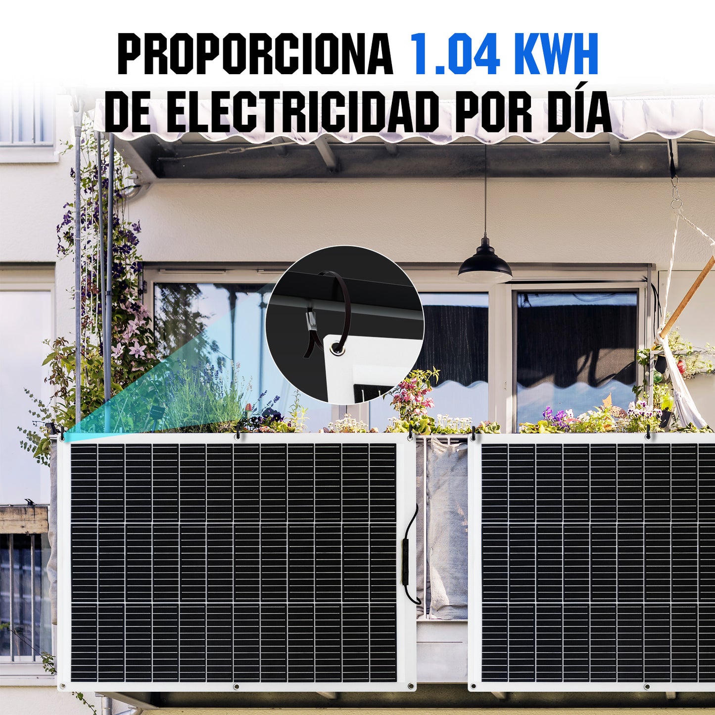 Kit Solar 260W 12V con Placas Flexibles