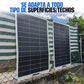 130W 12V Panel Solar Mono Flexible