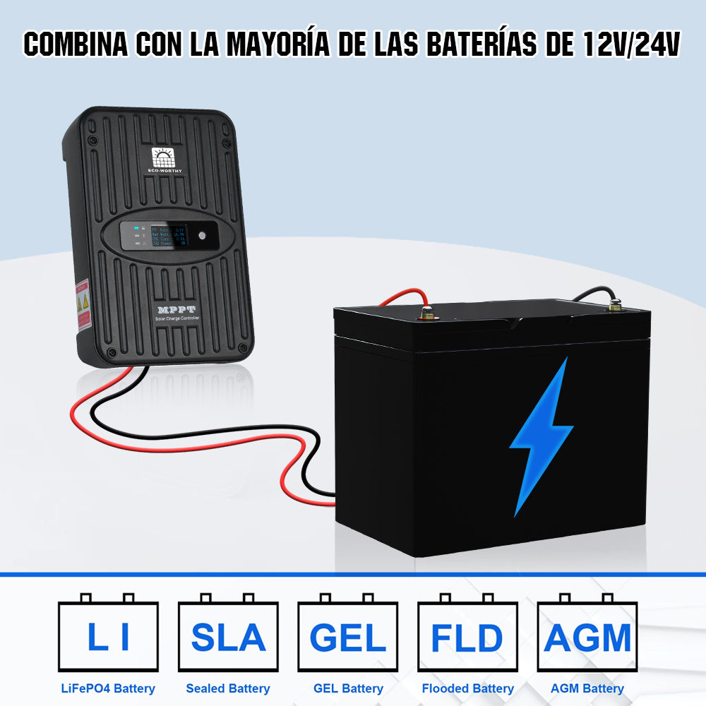 Kit Solar Para Embarcaciones Y Barcos 130W 260W 390W 520W 12V con Placas Flexibles