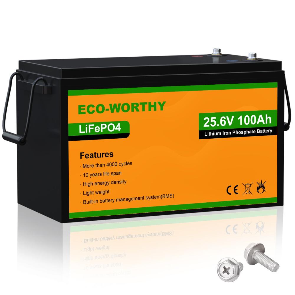 Bateria Lifepo4 24v Batería Litio LiFePO4 24V 100Ah - Eco-worthy ...