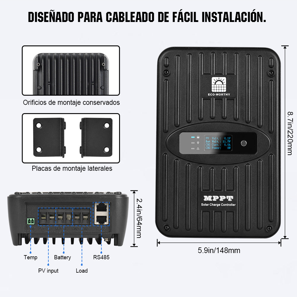 ecoworthy_12V_24V_40A_controlador_de_carga_solar_MPPT