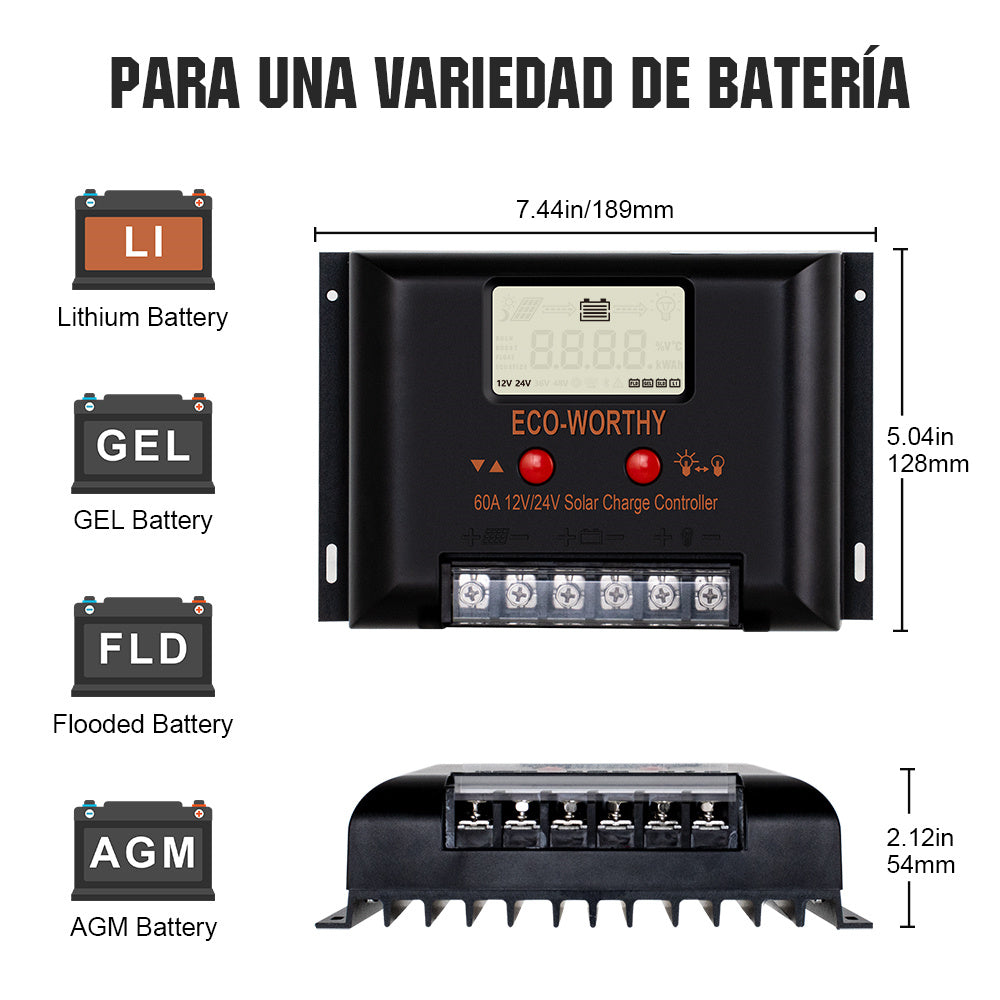 ecoworthy_12V_24V_60A_controlador_de_carga_solar_PWM