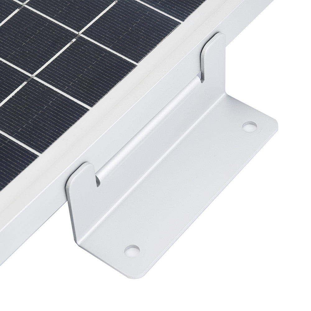 Soportes de montaje de panel solar estilo Z con tuercas y pernos