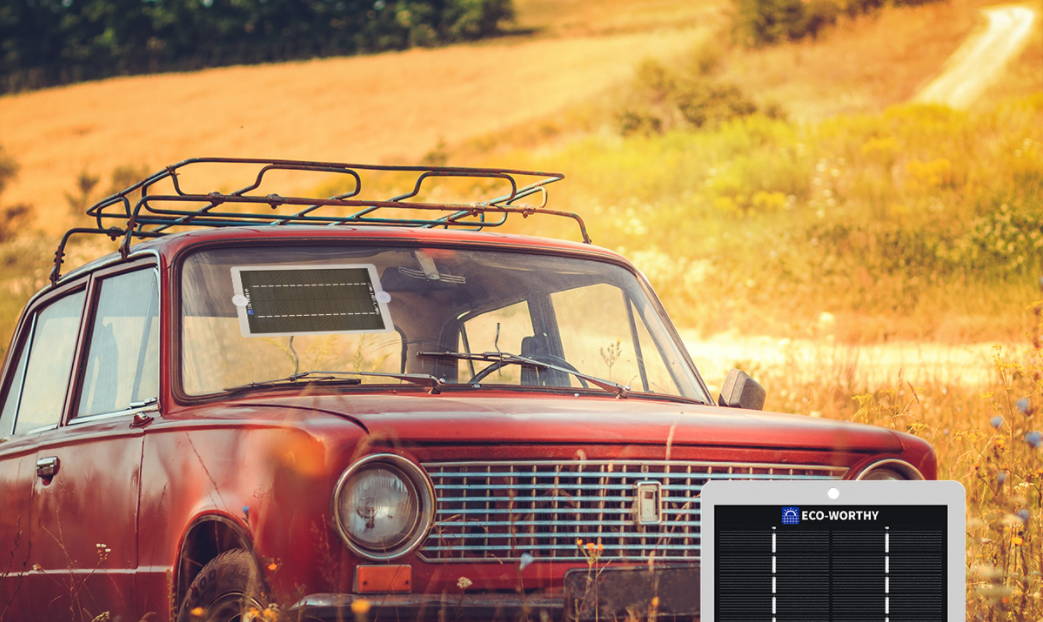 How Solar Trickle Chargers Save Your Car Battery - eco-worthy-es