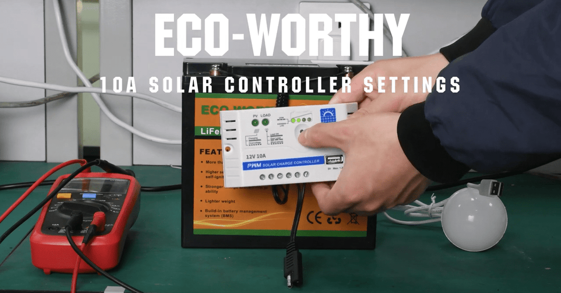 How to change the settings of Eco-worthy 12V 10A white PWM controller - eco-worthy-es