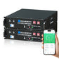 Batería para rack de servidor ECO-WORTHY de 48V(51,2V) 100 Ah LiFePO4, tamaño 3U, con Bluetooth y wifi