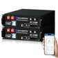 Batería para rack de servidor ECO - WORTHY de 48V(51,2V) 100 Ah LiFePO4, tamaño 3U, con Bluetooth y wifi - Versión 3 - Batería Litio LiFePO4 48V - eco - worthy - es
