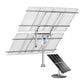 Sistema de seguimiento solar de doble eje ECO-WORTHY (versión extendida, +40% de eficiencia) con controlador de seguimiento