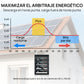 Batería para rack de servidor ECO-WORTHY de 48V(51,2V) 100 Ah LiFePO4, tamaño 3U, con Bluetooth y wifi