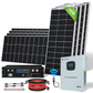 Kit solar MPPT completo para autoconsumo fuera de la red, 48V 1560W(8 x 195W bifaciales)