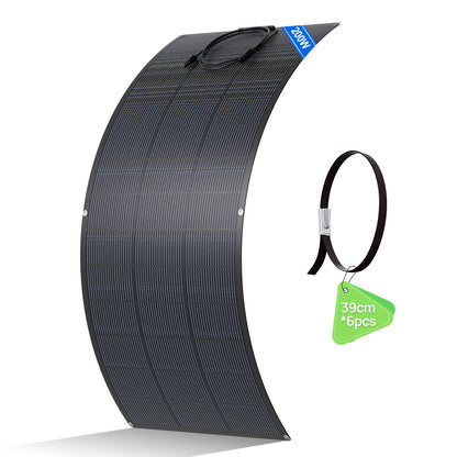 200W 24V Panel Solar Mono Flexible