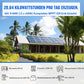 Kit solar MPPT completo para autoconsumo fuera de la red 48V 5160W (12x 430W)