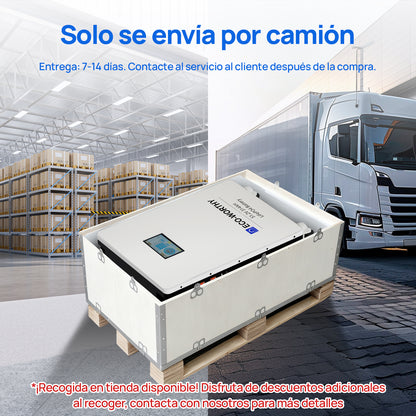Batería LiFePO4 ECO - WORTHY de 48V 314Ah | Batería solar de emergencia para el hogar - Batería Litio LiFePO4 48V - eco - worthy - es