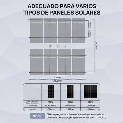 Sistema de seguimiento solar de doble eje ECO - WORTHY (versión extendida, +40% de eficiencia) con controlador de seguimiento - eco - worthy - es