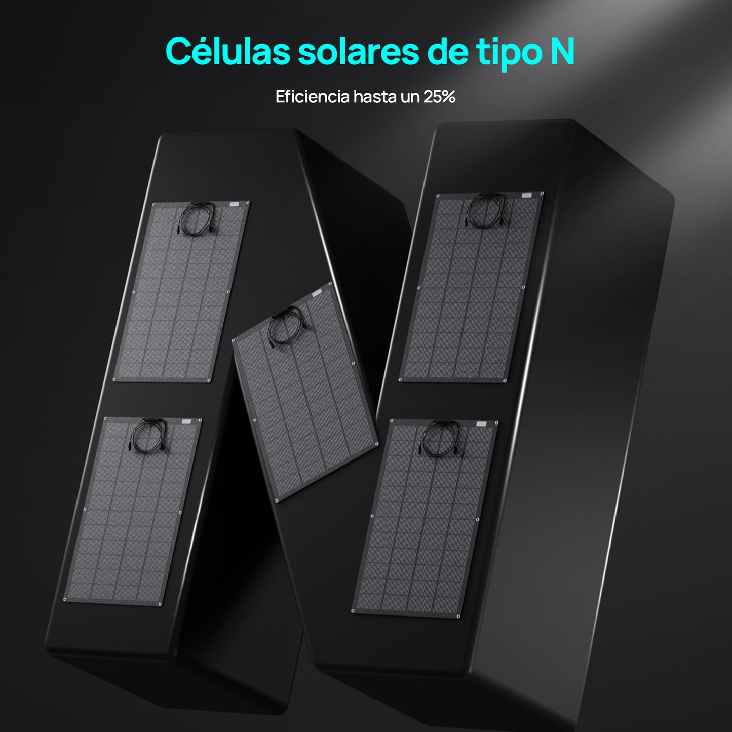 200W 18V Panel Solar Mono Flexible
