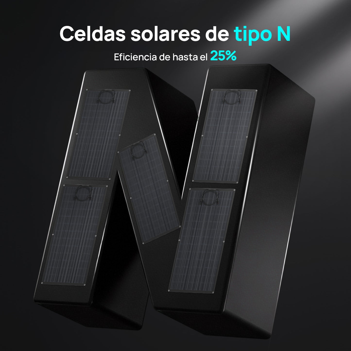 200W 24V Panel Solar Mono Flexible