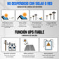 Kit solar MPPT completo para autoconsumo fuera de la red, 48V 2580W(6 x 430W) - 2000W - 5000W Kit Solar Aislada - eco - worthy - es