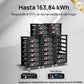 Batería para rack de servidor ECO - WORTHY de 48V(51,2V) 100 Ah LiFePO4, tamaño 3U, con Bluetooth y wifi - Versión 3 - Batería Litio LiFePO4 48V - eco - worthy - es