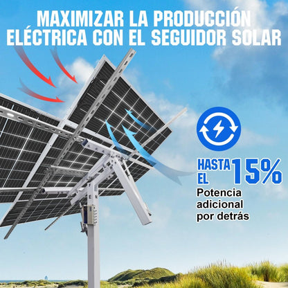 Bifacial 195W 12V Panel Solar Monocristalino - 100W - 170W Paneles solares - eco - worthy - es