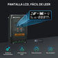 Regulador de Carga MPPT - OLED 12/24V 40A - Regulador de Carga - eco - worthy - es