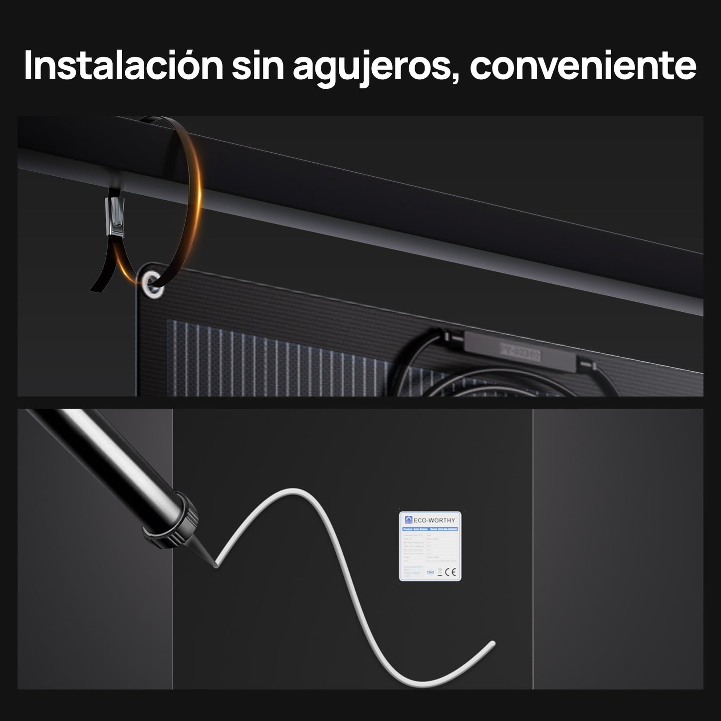 200W 24V Panel Solar Mono Flexible