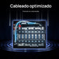 Batería para rack de servidor ECO - WORTHY de 48V(51,2V) 100 Ah LiFePO4, tamaño 3U, con Bluetooth y wifi - Versión 3 - Batería Litio LiFePO4 48V - eco - worthy - es
