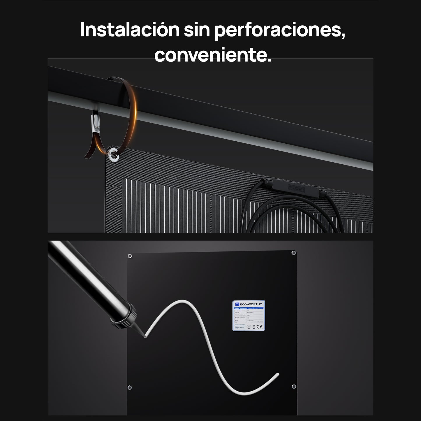 200W 18V Panel Solar Mono Flexible