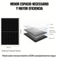 Kit solar MPPT completo para autoconsumo fuera de la red 48V 5160W (12x 430W) - 2000W - 5000W Kit Solar Aislada - eco - worthy - es