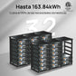 Batería para rack de servidor ECO-WORTHY de 48V(51,2V) 100 Ah LiFePO4, tamaño 3U, con Bluetooth y wifi- Versión 3