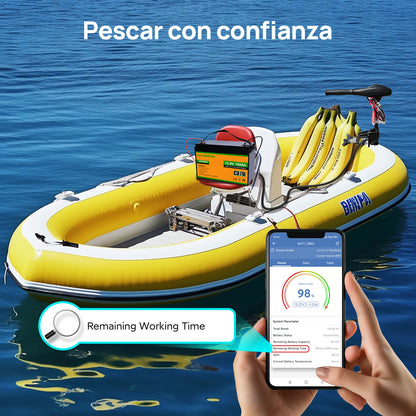 Batería Litio LiFePO4 12V 150Ah Con Protección Contra Bajas Temp por Bluetooth - Batería Litio LiFePO4 12V - eco - worthy - es
