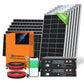 Kit solar MPPT completo para autoconsumo fuera de la red, 48V 2340W(12 x 195W bifaciales)