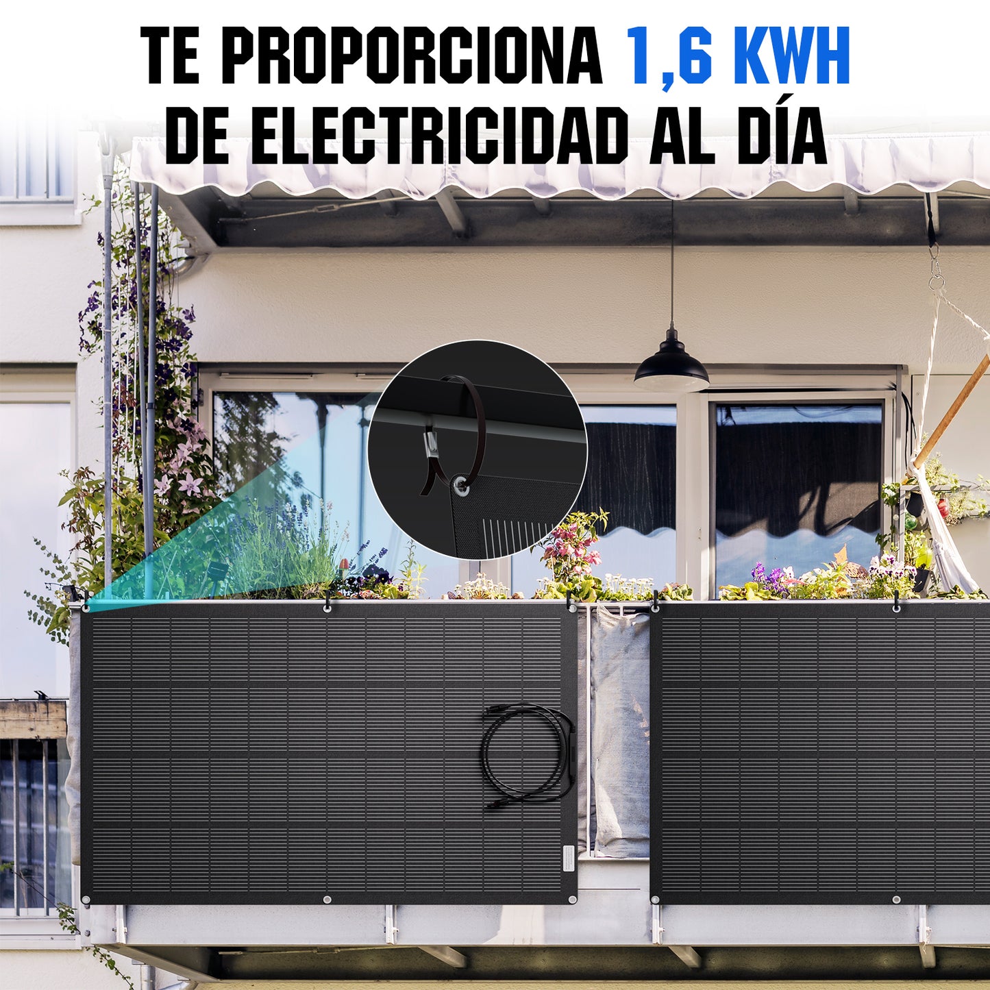 Kit Solar Para Embarcaciones Y Barcos 400W con Placas Flexibles