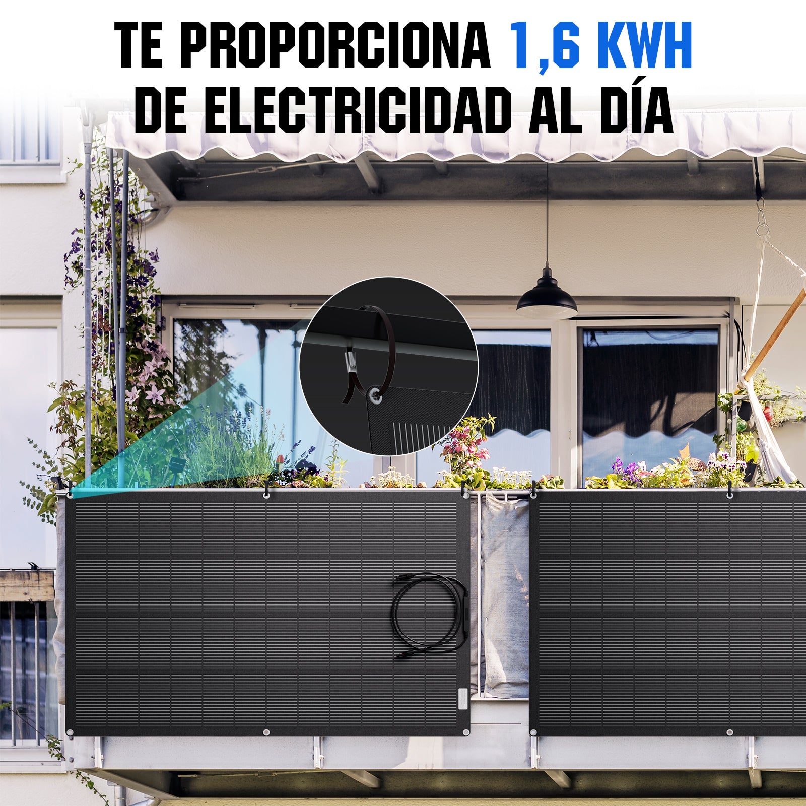 Kit Solar Para Embarcaciones Y Barcos 400W con Placas Flexibles - 100W - 1000W Kit Solar Aislada - eco - worthy - es
