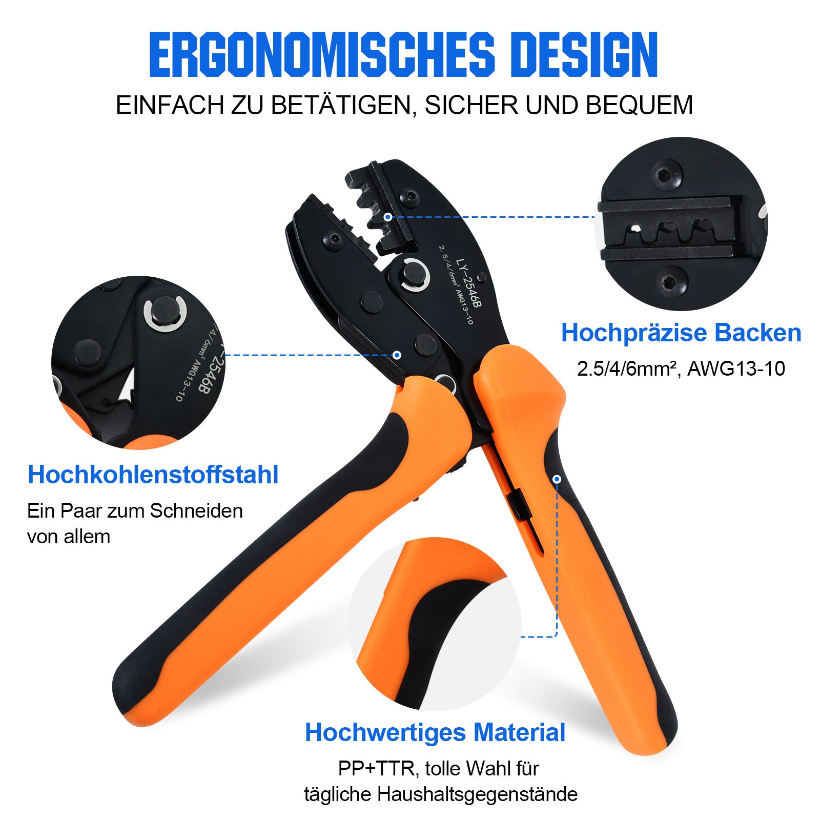 Kit de herramientas para engarzar paneles solares - Regulador de Carga - eco - worthy - es