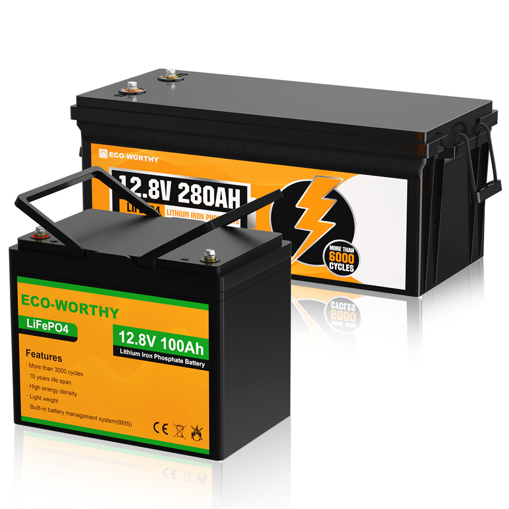 Batería Litio LiFePO4 12V - 100ah - 5000 ciclos - Soluciones Sustentables