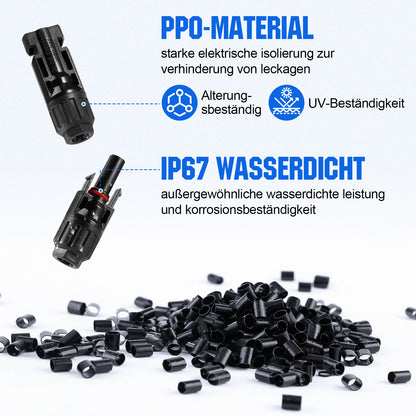 Kit de herramientas para engarzar paneles solares - Regulador de Carga - eco - worthy - es