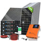 Kit solar MPPT completo para autoconsumo fuera de la red 48V 4680W (24x 195W bifaciales)