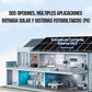 Energía de respaldo para el hogar ECO - WORTHY con LiFePO4 de 48V 100Ah e inversor híbrido de 48V 5000W - 1000W - 2000W Kit Solar Aislada - eco - worthy - es