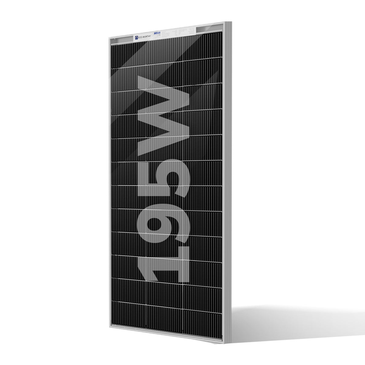 ECO-WORTHY Bifacial 195W 12V Panel Solar Monocristalino 