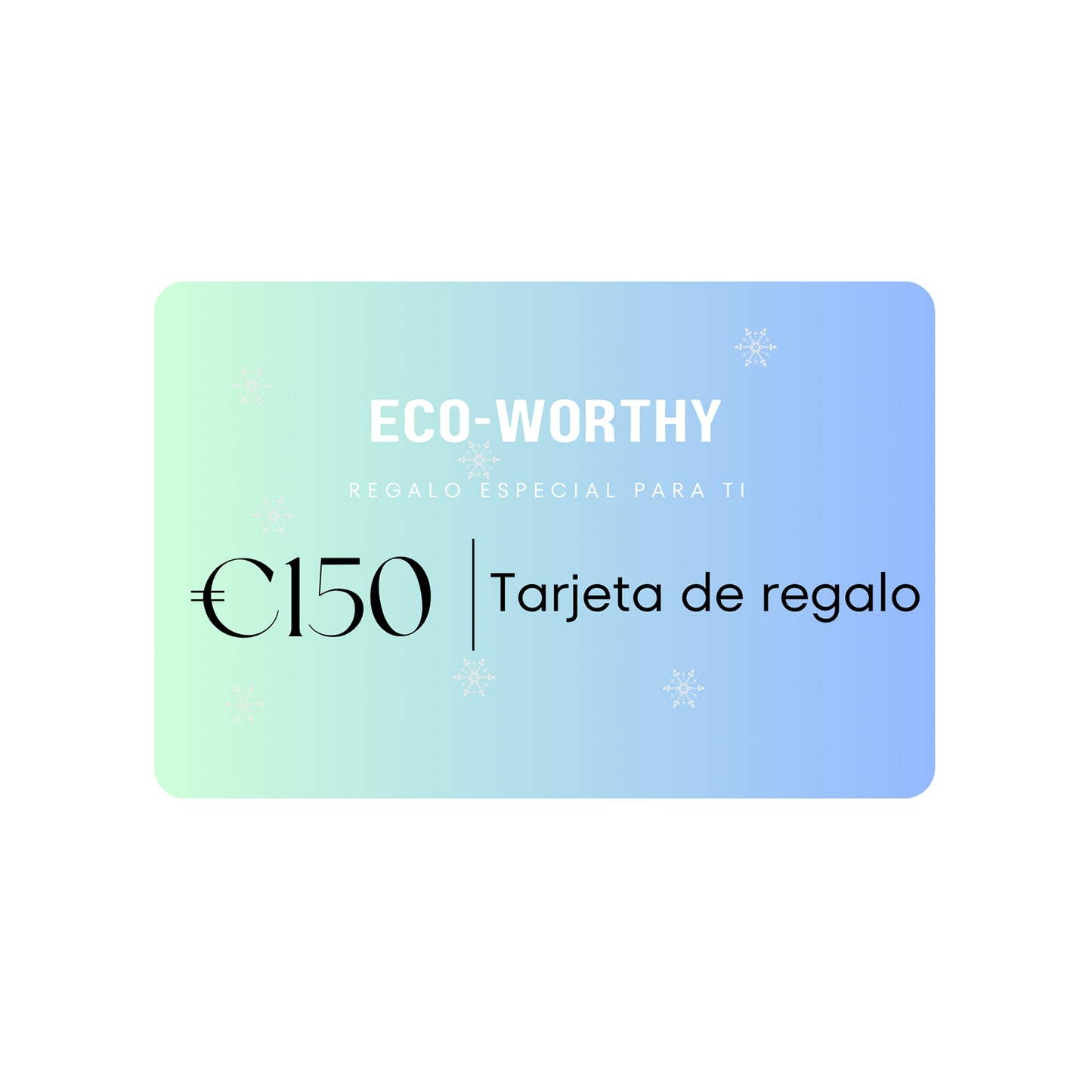Tarjeta de regalo ECO-WORTHY