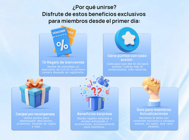 Regístrate gratis. Obtén €10 de descuento.