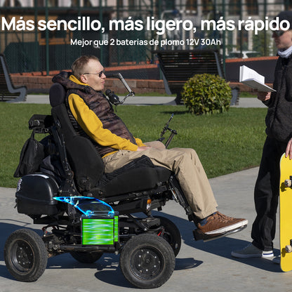 Batería Litio LiFePO4 12V 30Ah - Batería Litio LiFePO4 12V - eco - worthy - es