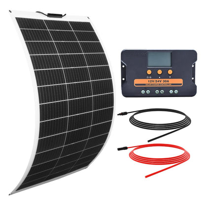 130W 12V Panel Solar Mono Flexible - 100W - 170W Paneles solares - eco - worthy - es