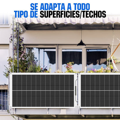 130W 12V Panel Solar Mono Flexible - 100W - 170W Paneles solares - eco - worthy - es