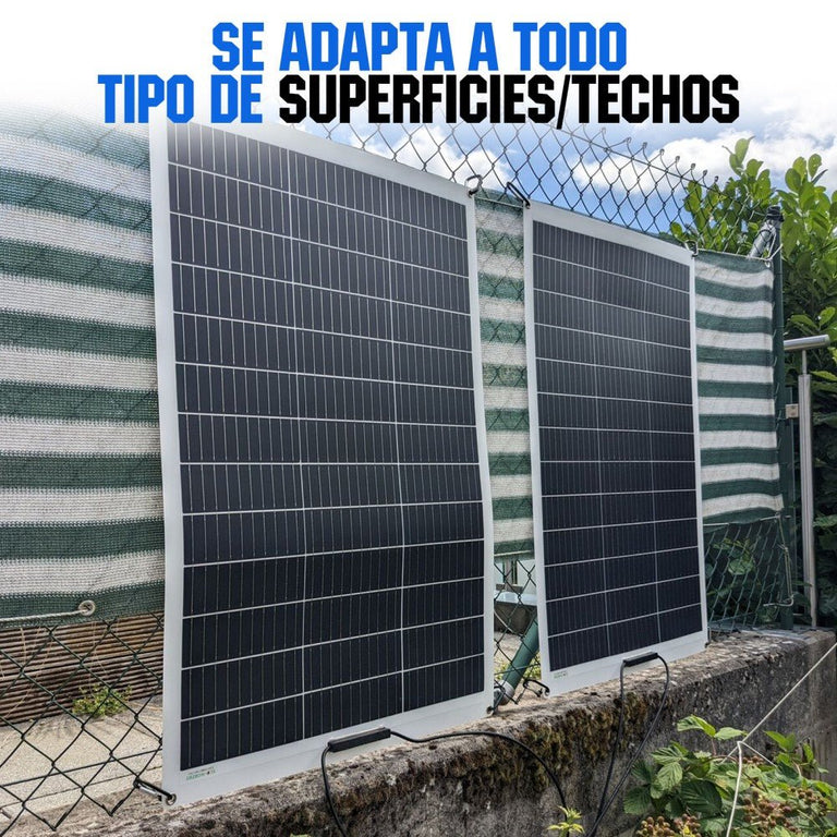 130W 12V Panel Solar Mono Flexible - 100W - 170W Paneles solares - eco - worthy - es