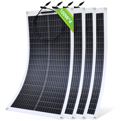 100W 12V Panel Solar Mono Flexible - 100W - 170W Paneles solares - eco - worthy - es