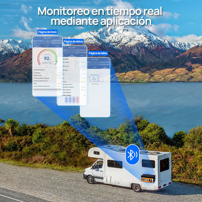 Batería Litio LiFePO4 12V 280Ah Con Bluetooth - Batería Litio LiFePO4 12V - eco - worthy - es