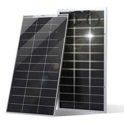 Bifacial 195W 12V Panel Solar Monocristalino - 100W - 170W Paneles solares - eco - worthy - es