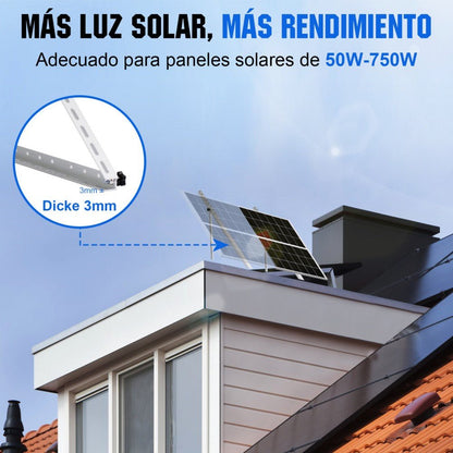 Soportes de montaje de inclinación ajustable para panel solar de 45" de longitud - Soportes de montaje - eco - worthy - es